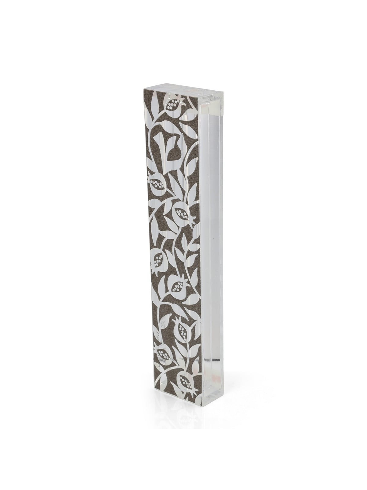 Dorit Judaica Pomegranate Vines Mezuzah Case