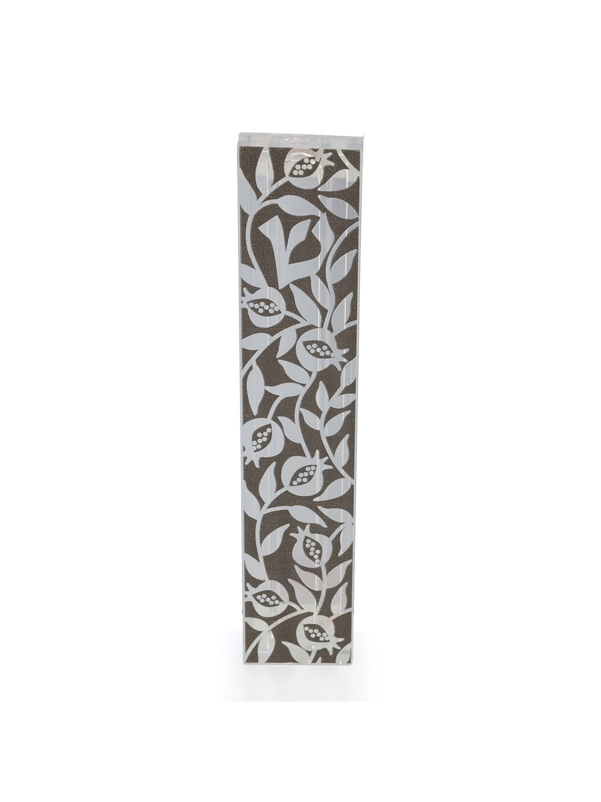 Dorit Judaica Pomegranate Vines Mezuzah Case