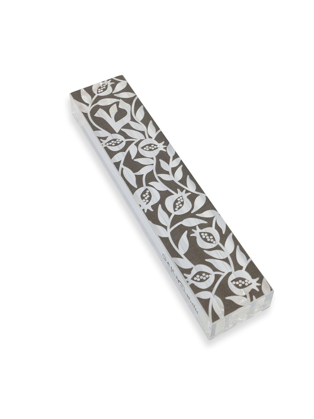Dorit Judaica Pomegranate Vines Mezuzah Case