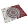 Dorit Judaica Challah Cover With Mandala Pattern and Shabbat Verses