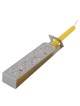 Dorit Judaica Stainless Steel & Swarovski Stones Candle Lighter - Smal