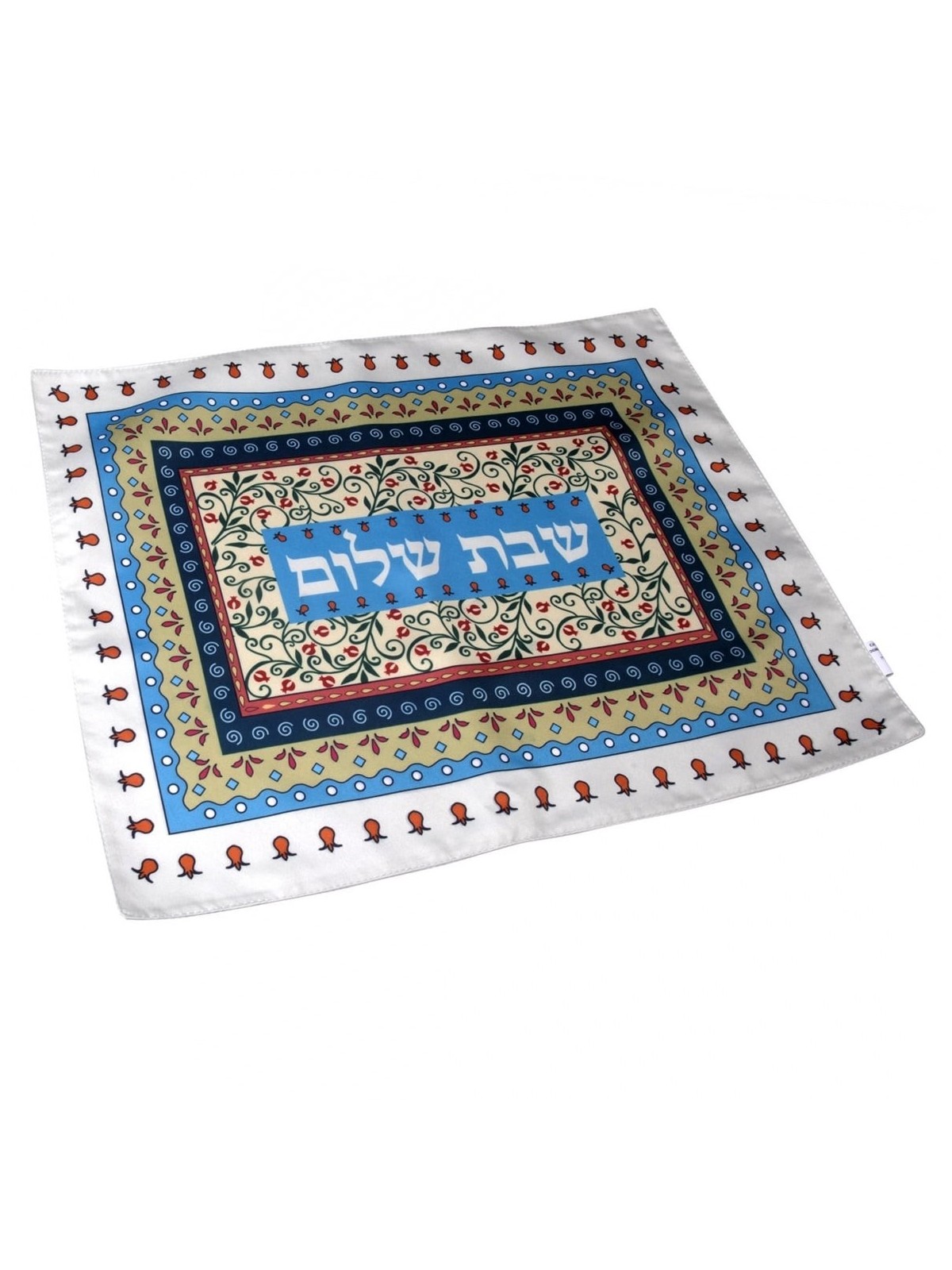 Dorit Judaica Challah Cover - Rectangle Pomegranate Design