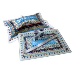 Dorit Judaica Challah Cover - Rectangle Pomegranate Design