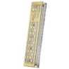 Dorit Judaica Gold-Plated Acrylic Mezuzah Case