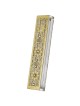 Dorit Judaica Gold-Plated Acrylic Mezuzah Case