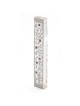 Dorit Judaica Large Acrylic and Steel Mezuzah Case - Pomegranates