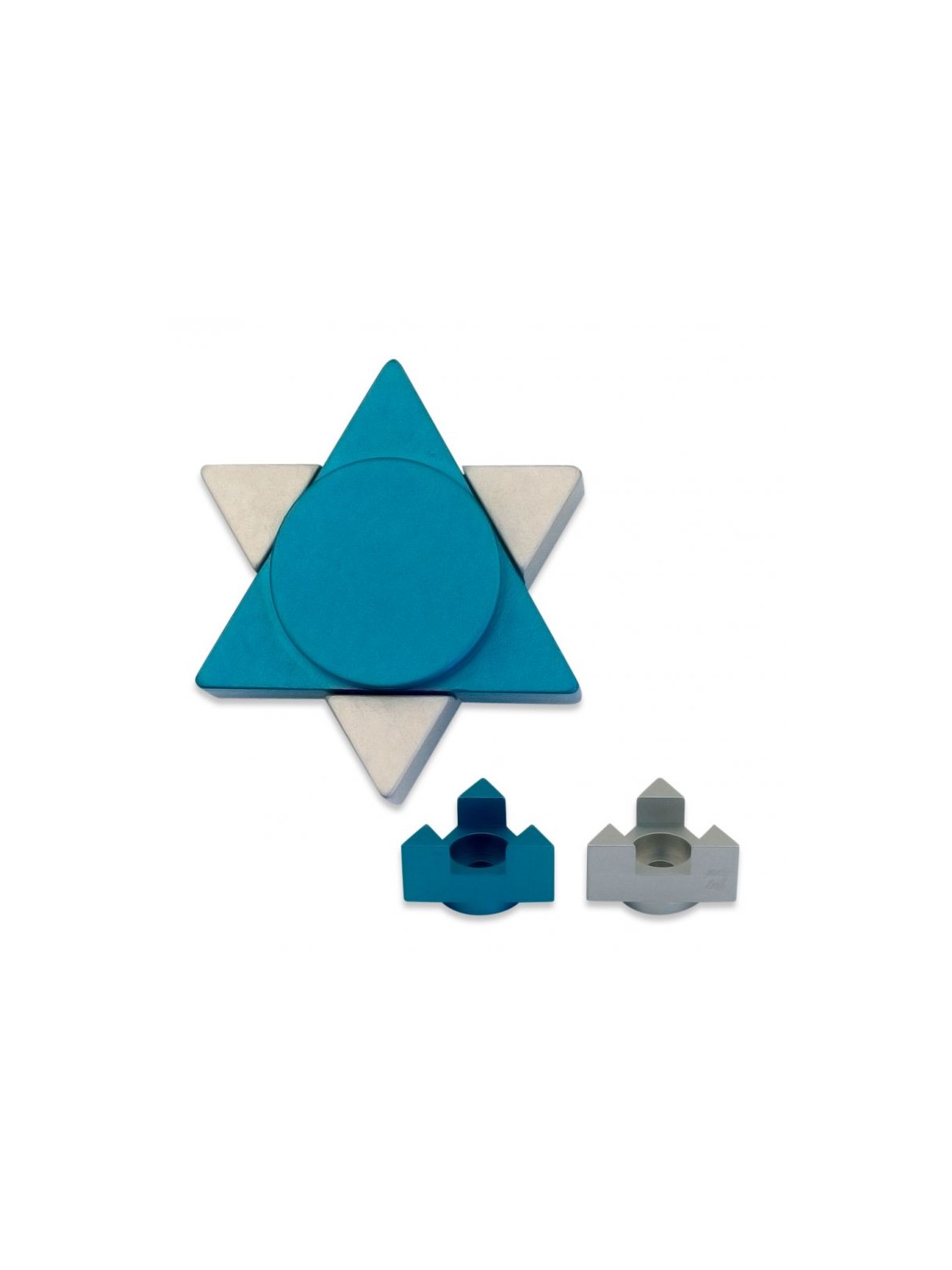 Avner Agayof Anodized Aluminum Travel Shab... | Candlesticks by Agayof