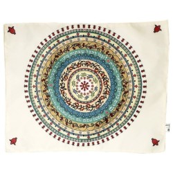 Dorit Judaica Challah Cover - Multicolored Pomegranate Design