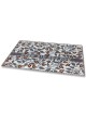 Designer Challah Board With Pomegranate Motif By Dorit Judaica (Red &