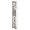 Dorit Judaica Large Acrylic and Steel Mezuzah Case - Peaceful Pomegran