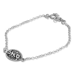 Wealth: Sterling Silver Kabbalah Bracelet
