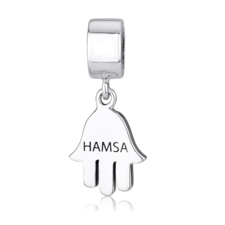 Marina Jewelry Engraved Hamsa Pendant Charm
