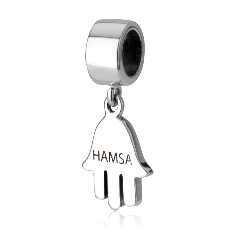 Marina Jewelry Engraved Hamsa Pendant Charm