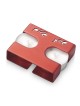 Shabbat Shalom Adi Sidler Anodized Aluminum Travel Shabbat Candlestick