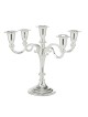5-Arm Silver-Plated Jewish Candelabra "Kennedy" by Hazorfim
