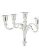 5-Arm Silver-Plated Jewish Candelabra "Kennedy" by Hazorfim