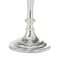 5-Arm Silver-Plated Jewish Candelabra "Kennedy" by Hazorfim