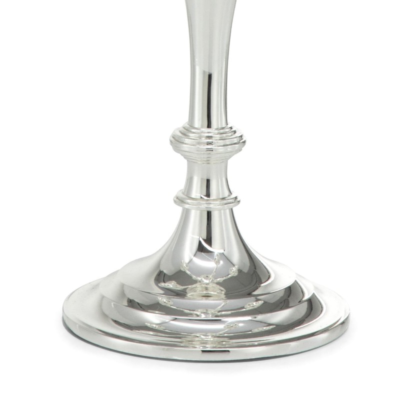 5-Arm Silver-Plated Jewish Candelabra "Kennedy" by Hazorfim