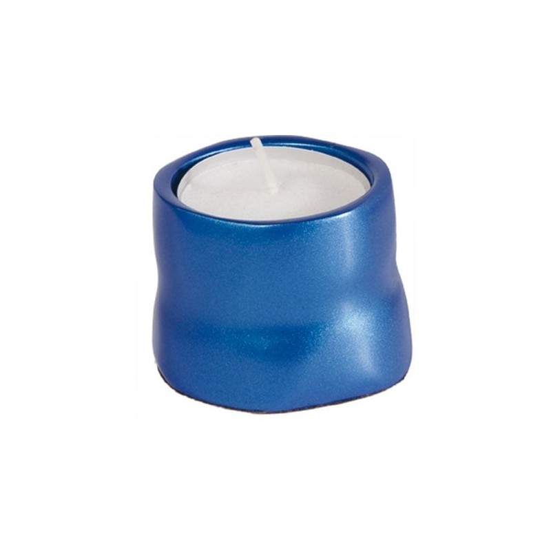 Yair Emanuel Anodized Aluminum Candle Holder