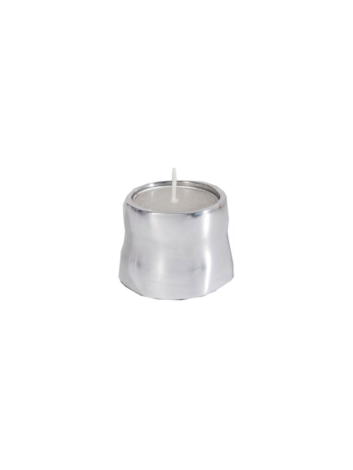 Yair Emanuel Anodized Aluminum Candle Holder
