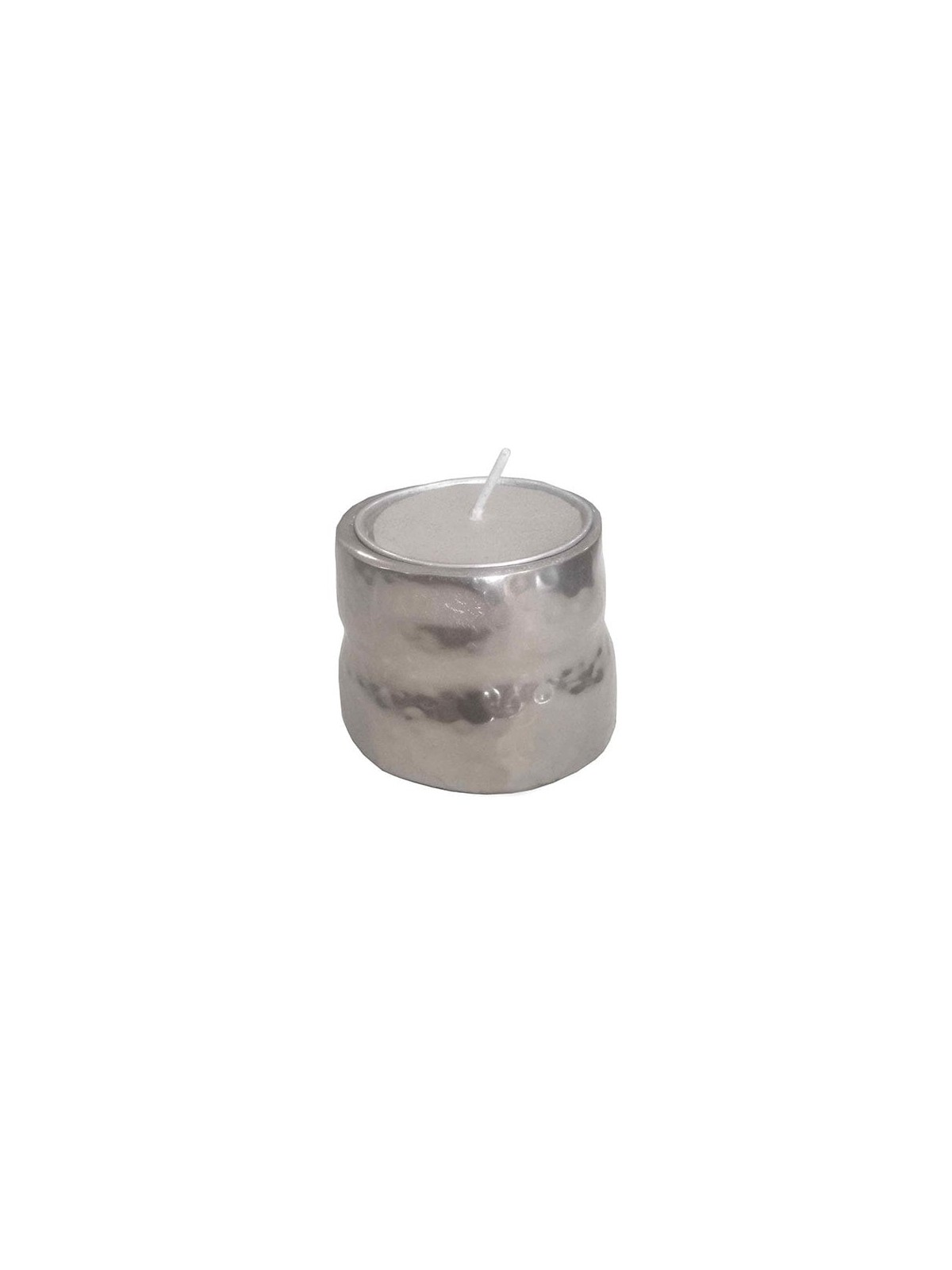 Yair Emanuel Anodized Aluminum Candle Holder