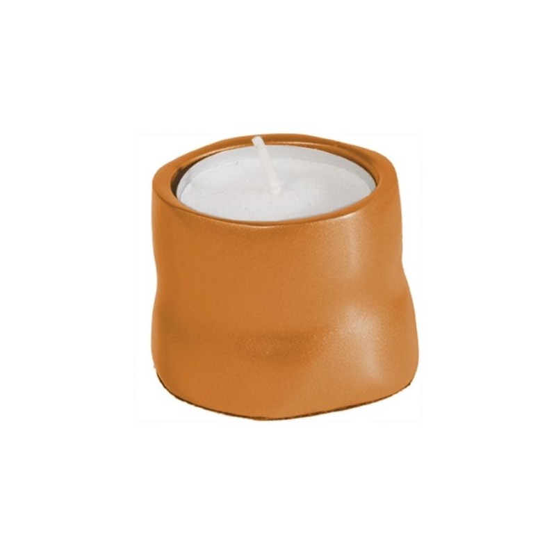 Yair Emanuel Anodized Aluminum Candle Holder