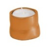 Yair Emanuel Anodized Aluminum Candle Holder