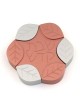 Agayof Design Large Aluminum Leaves Travel Shabbat Candle Holders - Va