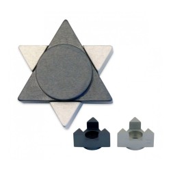 Avner Agayof Anodized Aluminum Travel Shab... | Candlesticks by Agayof