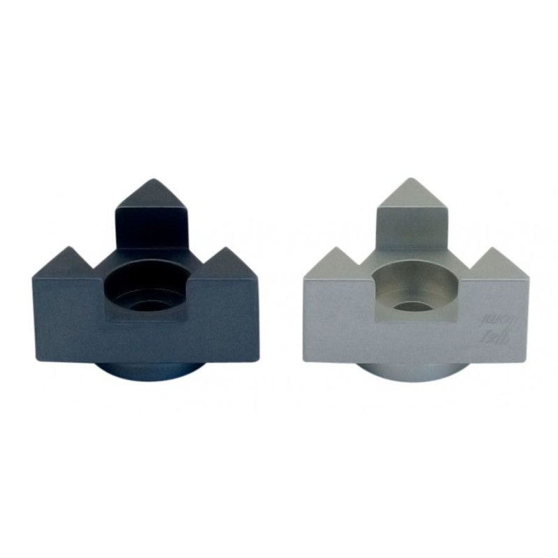 Avner Agayof Anodized Aluminum Travel Shab... | Candlesticks by Agayof