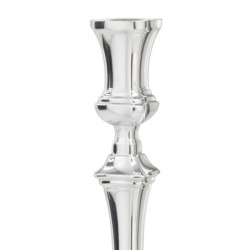 Hazorfim Silver-Plated Shabbat Candlesticks