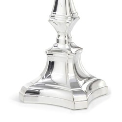 Hazorfim Silver-Plated Shabbat Candlesticks