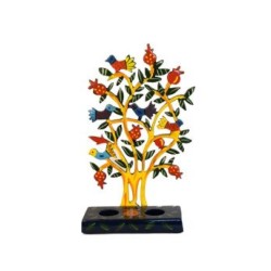 Yair Emanuel Hand Painted Laser Cut Candl... | Candlesticks by Emanuel