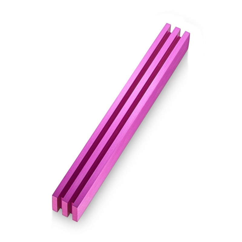 Adi Sidler Anodized Aluminum Stack Design Mezuzah - Choice of Colors