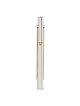 Silver-Plated Mezuzah with Gold Tones by Hazorfim