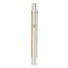Silver-Plated Mezuzah with Gold Tones by Hazorfim