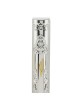 Silver-Plated Mezuzah Forma by Hazorfim