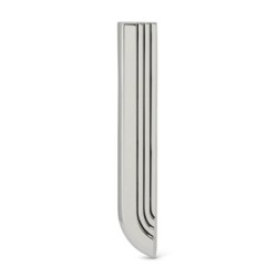 Silver-Plated Mezuzah Scalini by Hazorfim