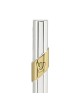 Silver-Plated Mezuzah Saragosa by Hazorfim