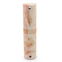 Jerusalem Stone Medium Mezuzah Case with Pomegranates - Design Option