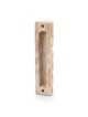 Jerusalem Stone Medium Mezuzah Case with Pomegranates - Design Option