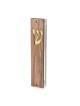 Lily Art Wooden Panel Acrylic Mezuzah Case - Color Option