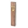 Lily Art Wooden Panel Acrylic Mezuzah Case - Color Option