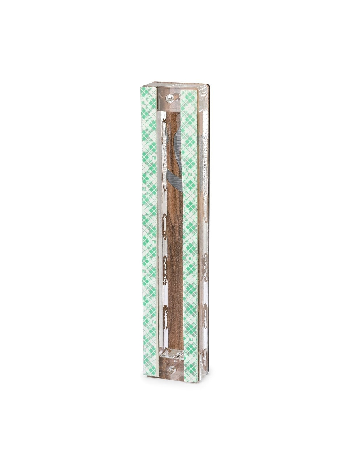 Lily Art Wooden Panel Acrylic Mezuzah Case - Color Option