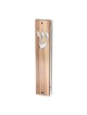 Lily Art Wooden Panel Acrylic Mezuzah Case - Color Option
