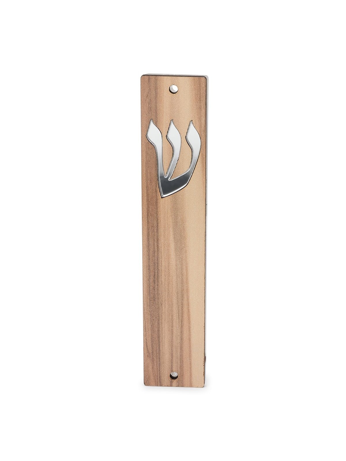 Lily Art Wooden Panel Acrylic Mezuzah Case - Color Option