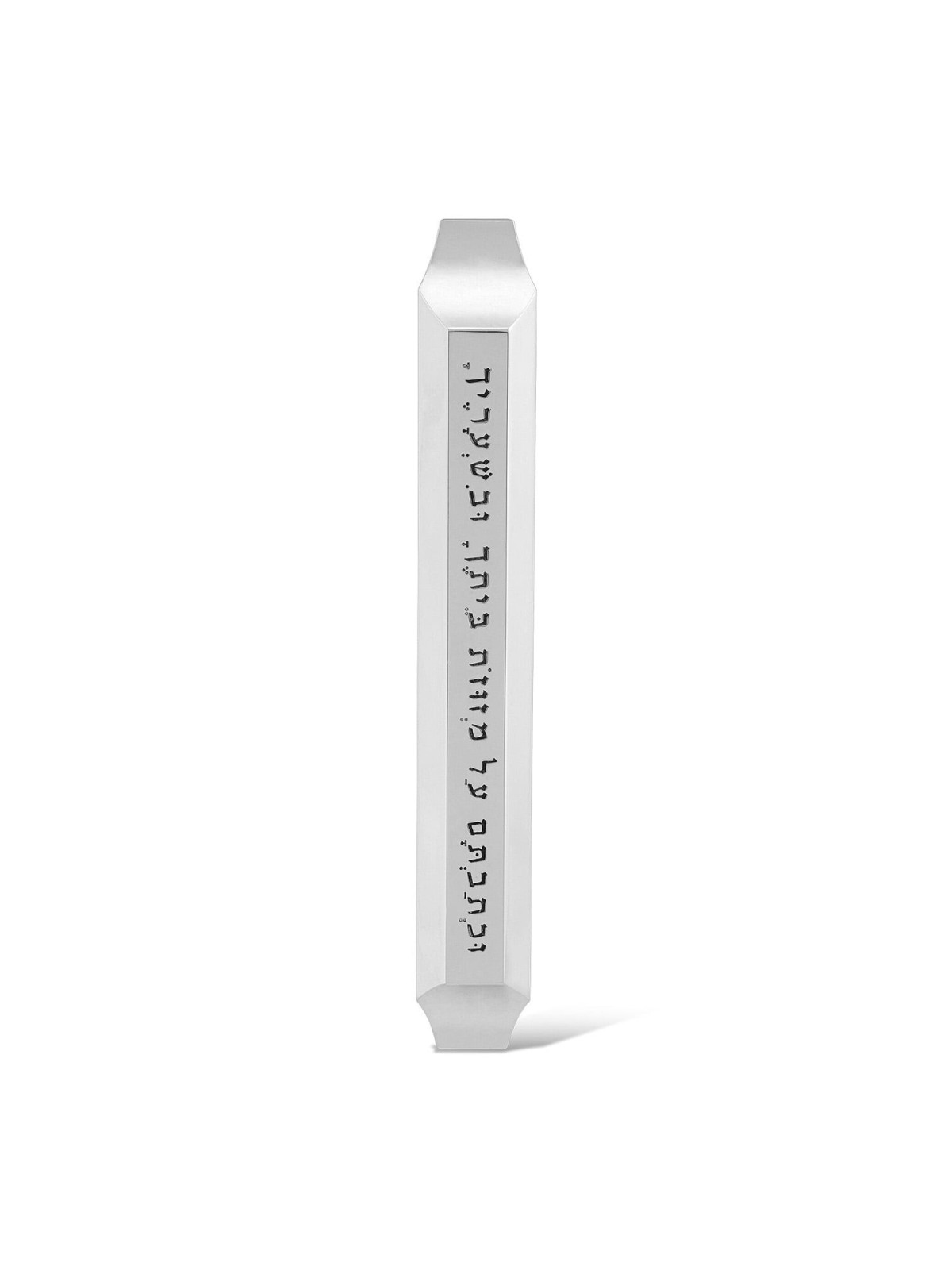 Silver-Plated Luxury Mezuzah by Hazorfim