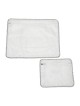 White Tallit and Tefillin Bag Set With Elaborate Floral Design