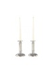 Stainless Steel Silver Candlesticks Glea... | Traditional Candlesticks