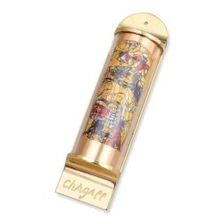 Limited Edition Marc Chagall Mezuzah - 12 Tribes Hadassah Windows - Le